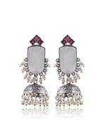 Load image into Gallery viewer, Mihika Jhumka Earrings