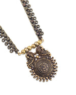 Load image into Gallery viewer, Tanya Oxidised Golden Jewellery Set Combo