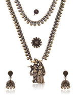 Load image into Gallery viewer, Jiya Golden Jewellery Set