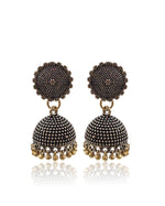 Load image into Gallery viewer, Tanya Oxidised Golden Jewellery Set Combo