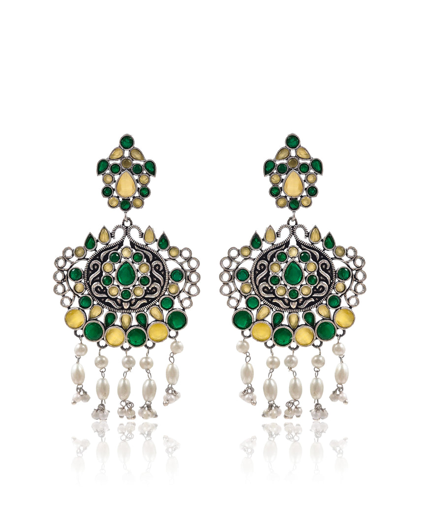 Tanvi Stone Earrings