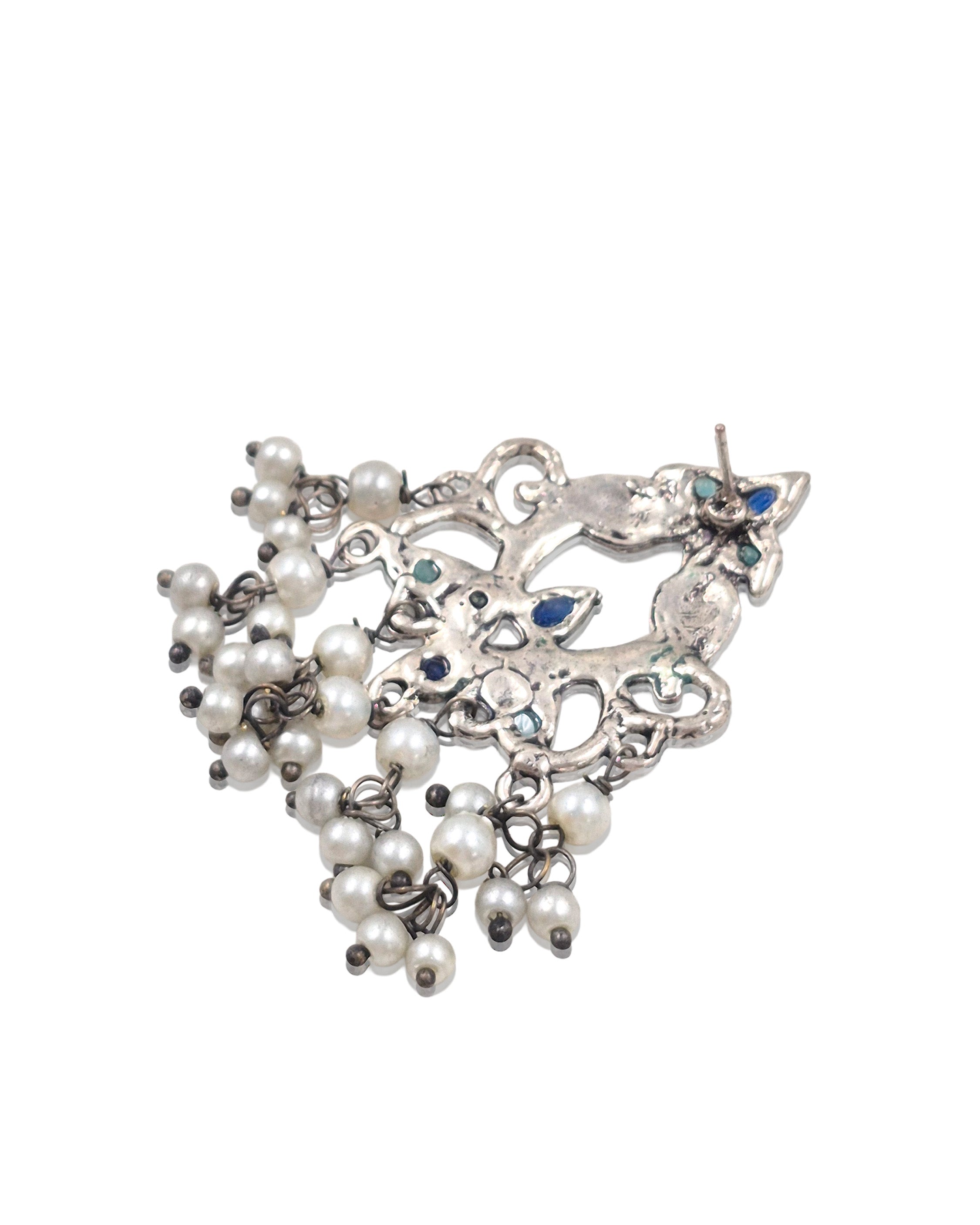 DIYA STONE DANGLER EARRINGS