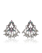 Load image into Gallery viewer, Diya Dangler Stone Earrings