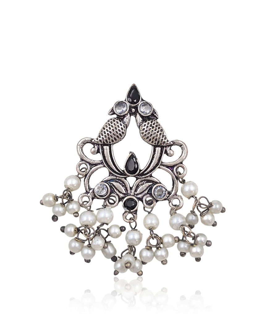 Diya Dangler Stone Earrings