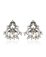 Load image into Gallery viewer, Diya Dangler Stone Earrings