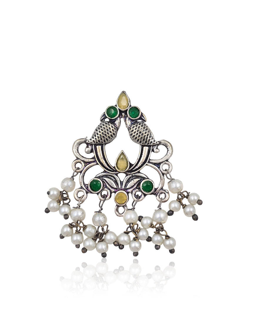 Diya Dangler Stone Earrings