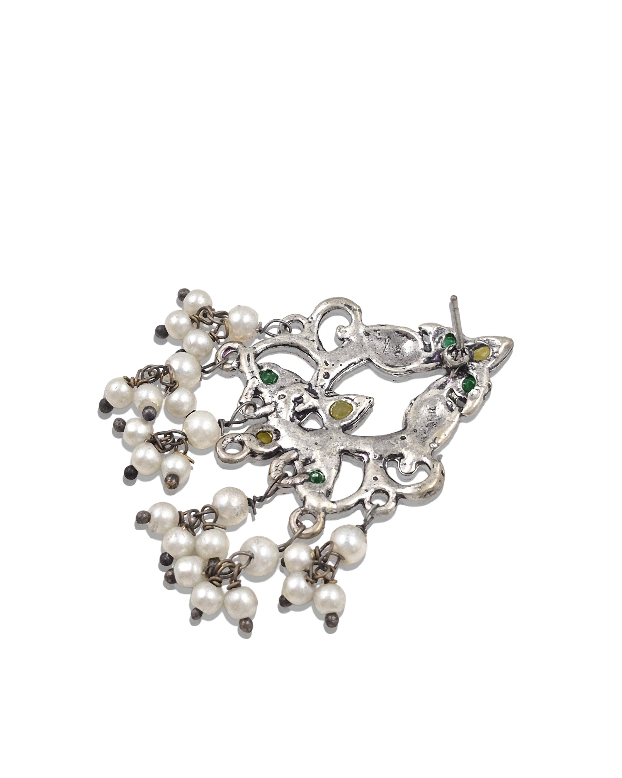 DIYA STONE DANGLER EARRINGS