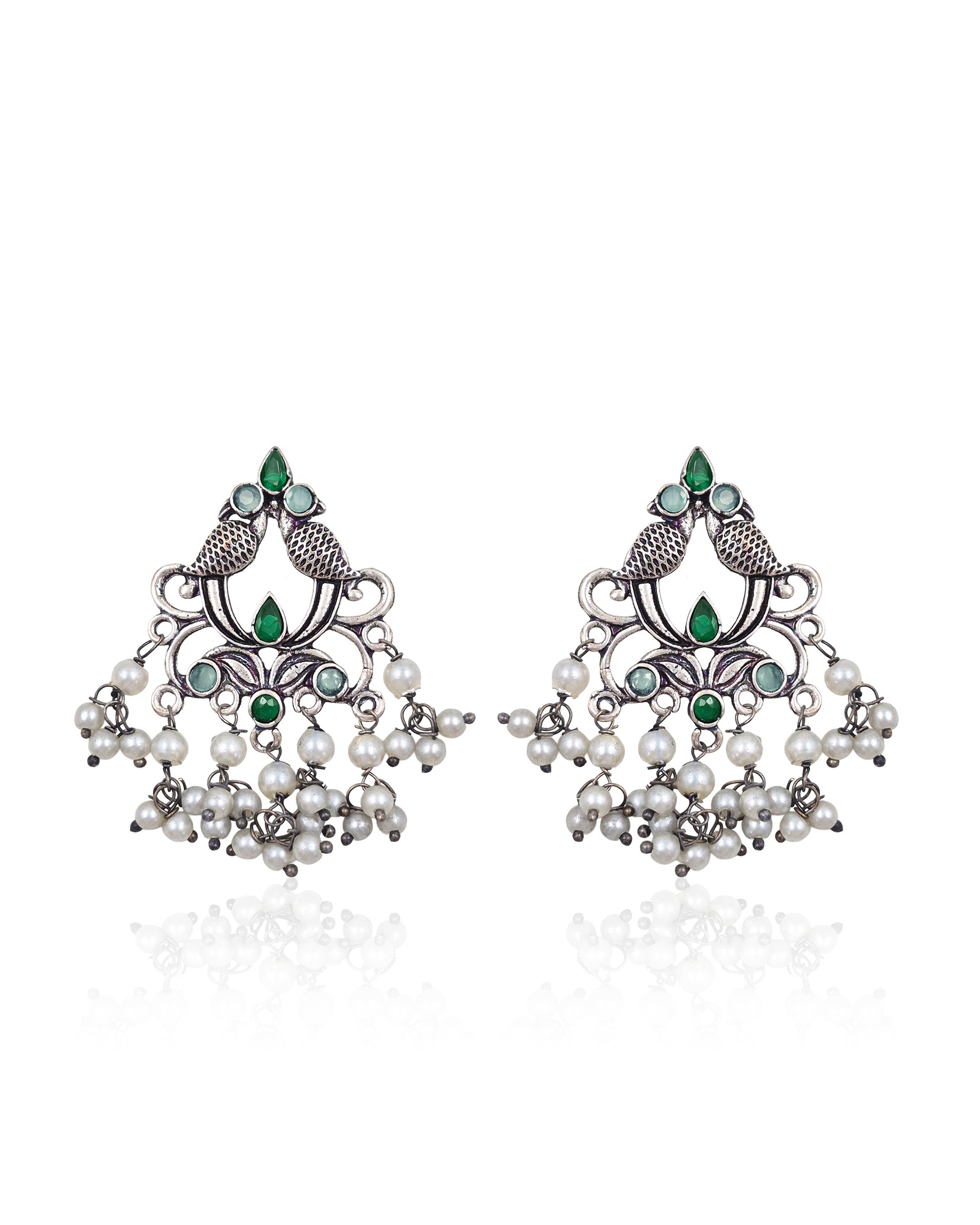 DIYA STONE DANGLER EARRINGS