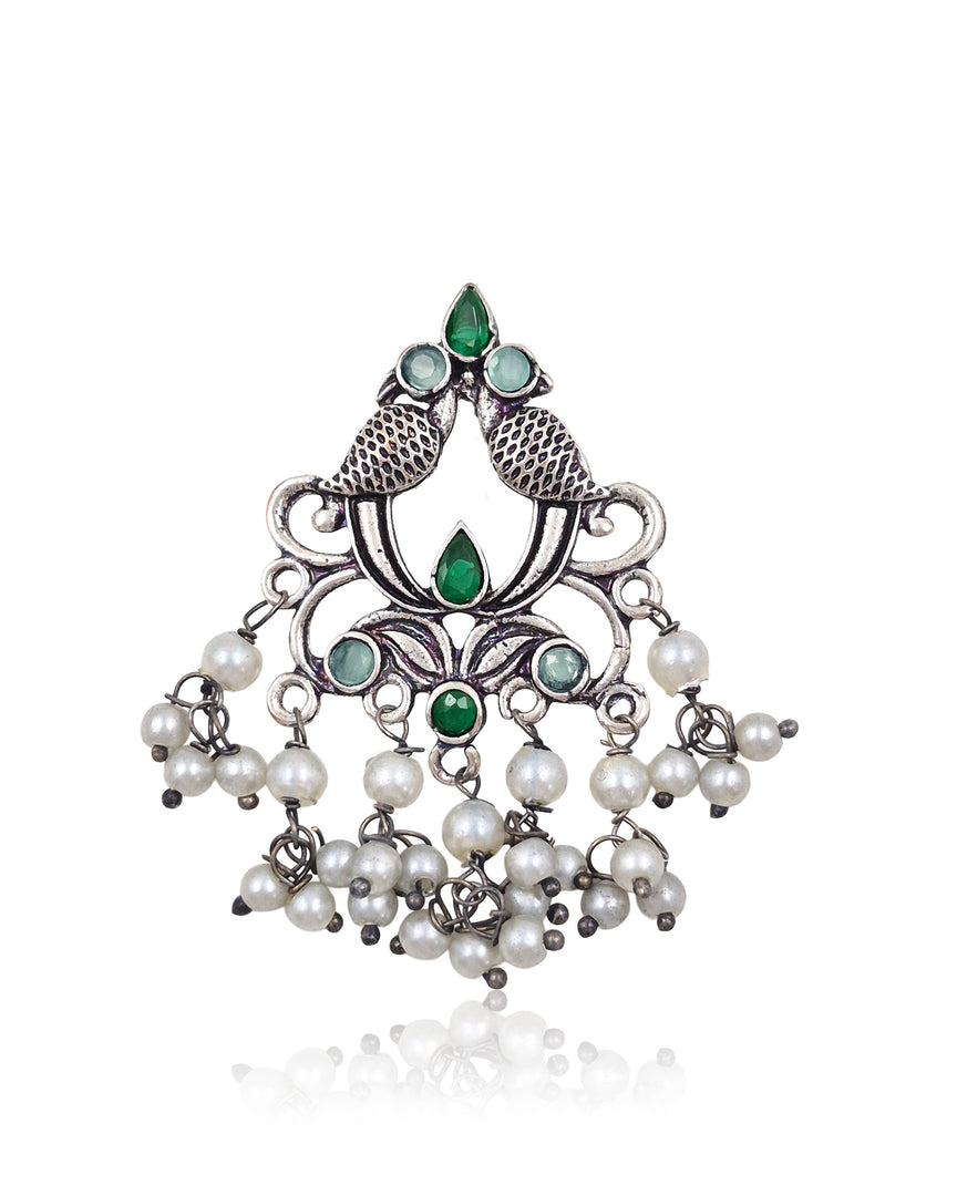 Diya Dangler Stone Earrings