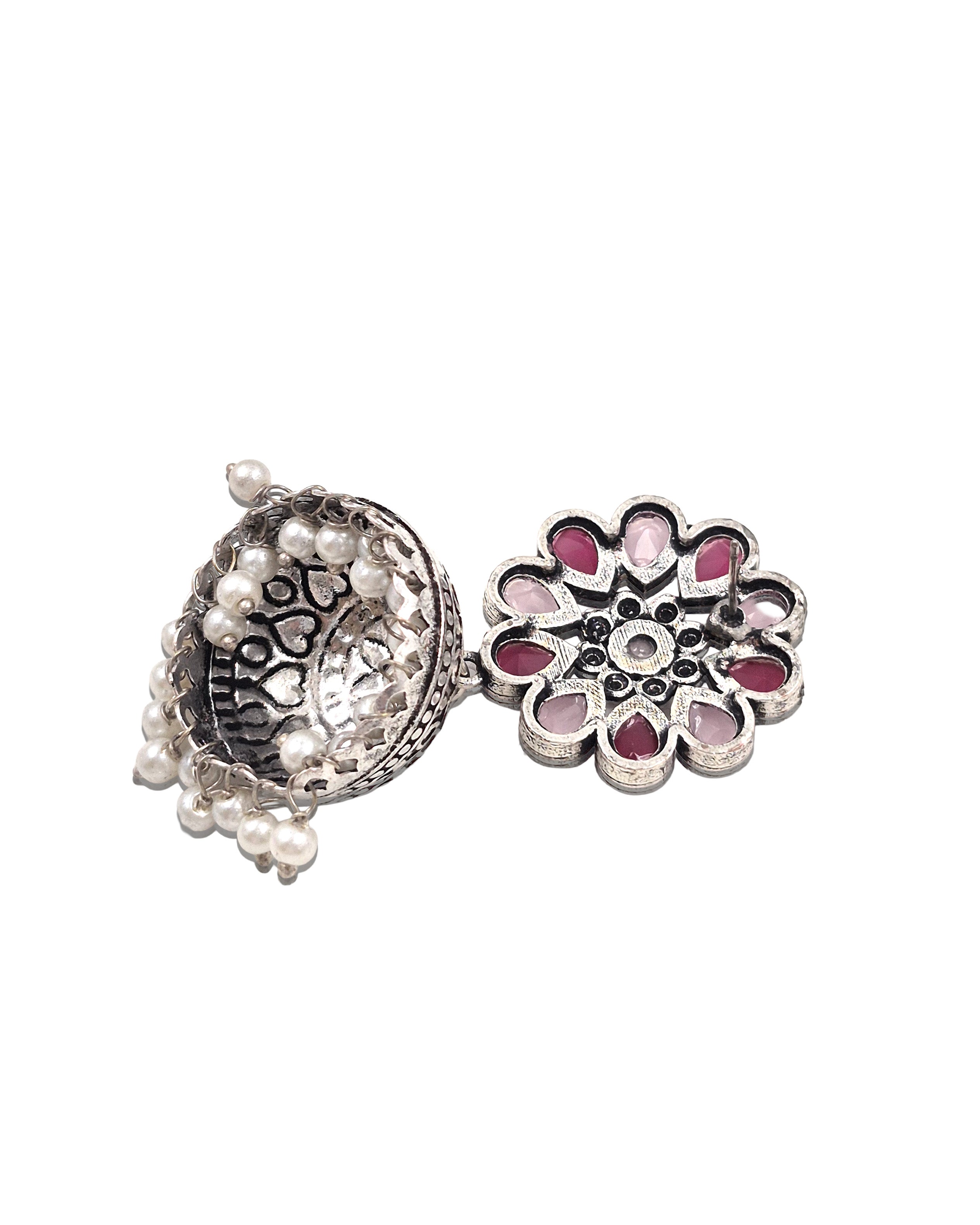VIHANA STONE JHUMKA EARRINGS