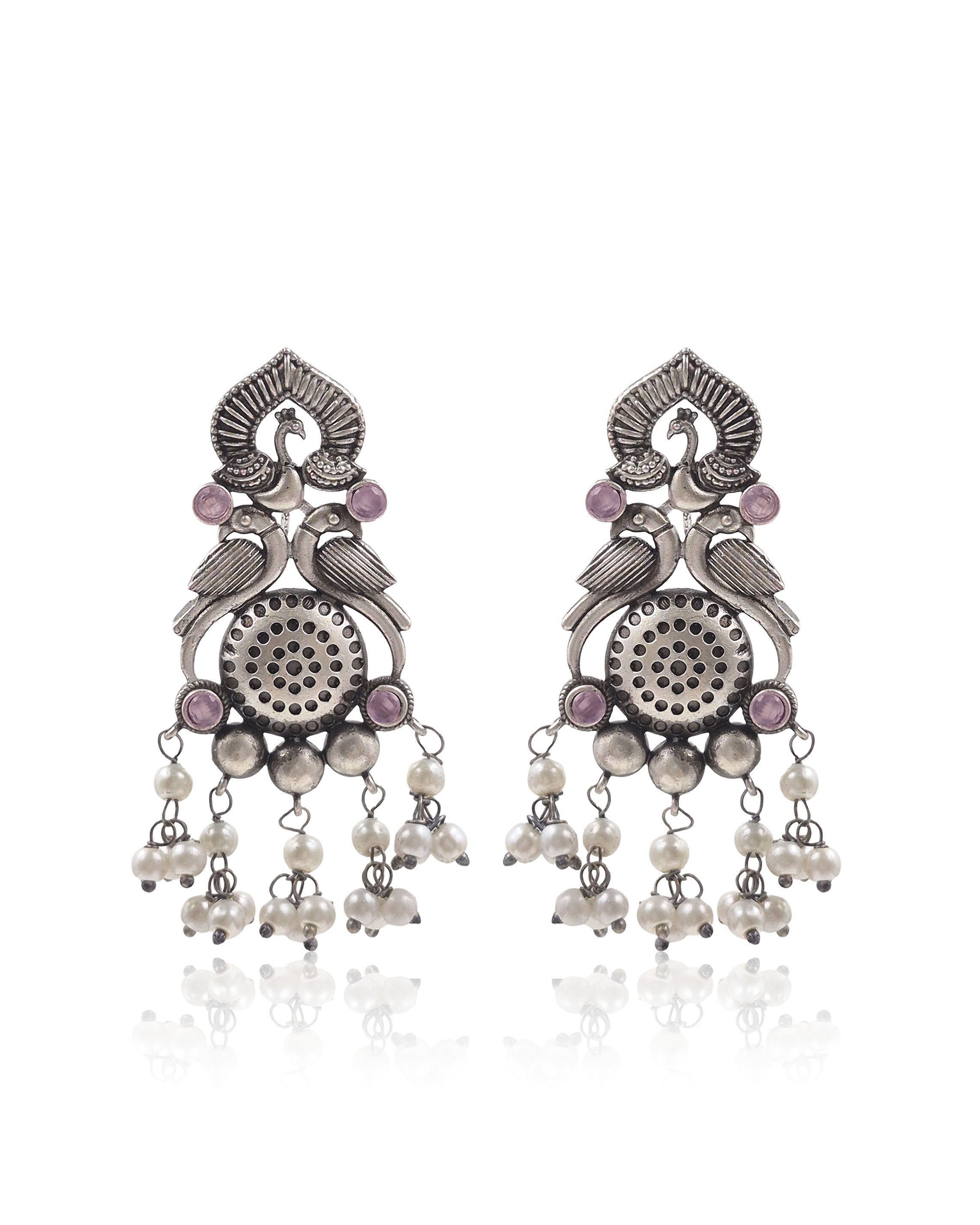 KEYA STONE DANGLER EARRINGS