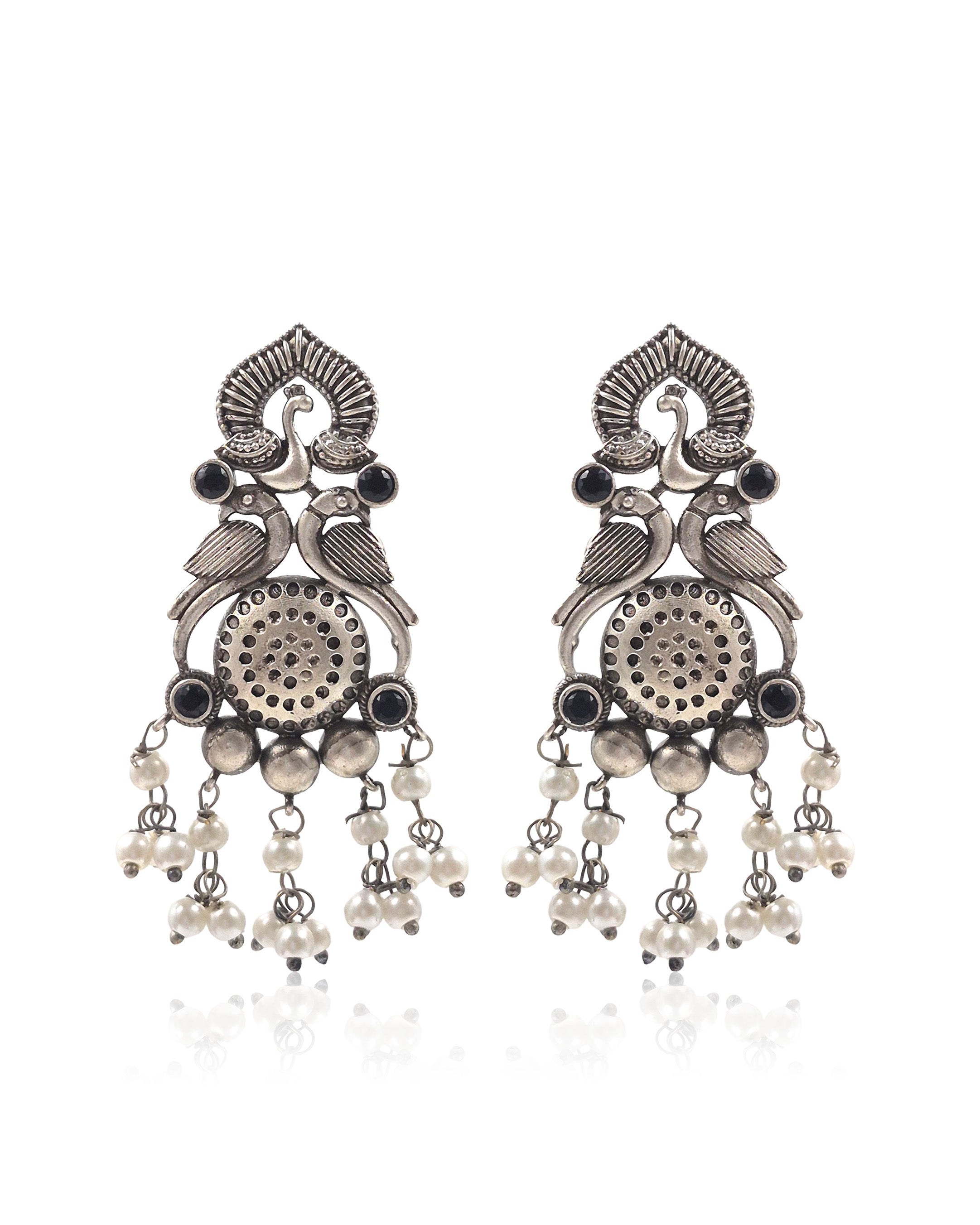KEYA STONE DANGLER EARRINGS