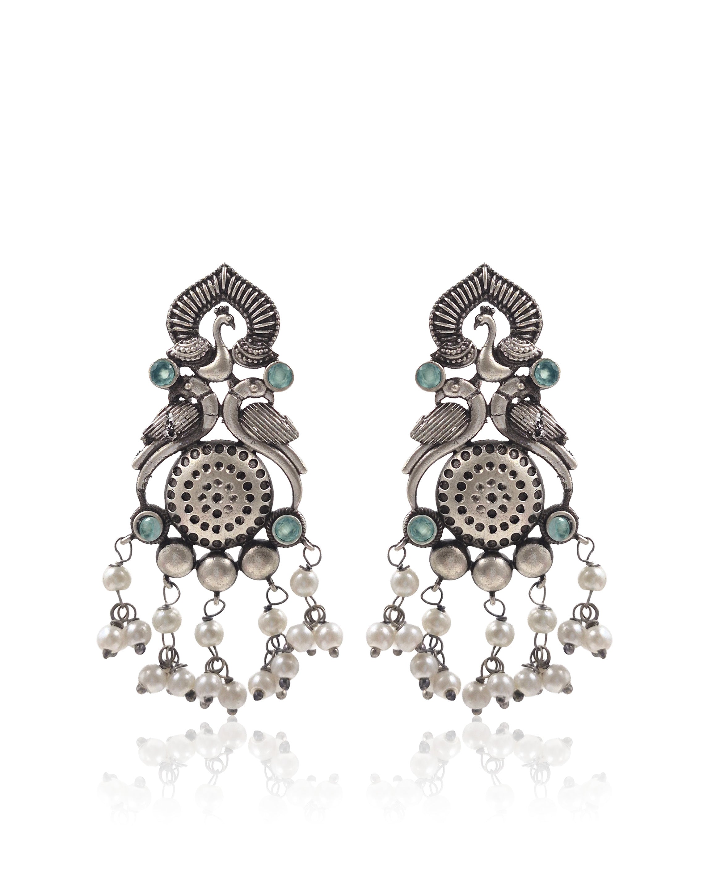 KEYA STONE DANGLER EARRINGS