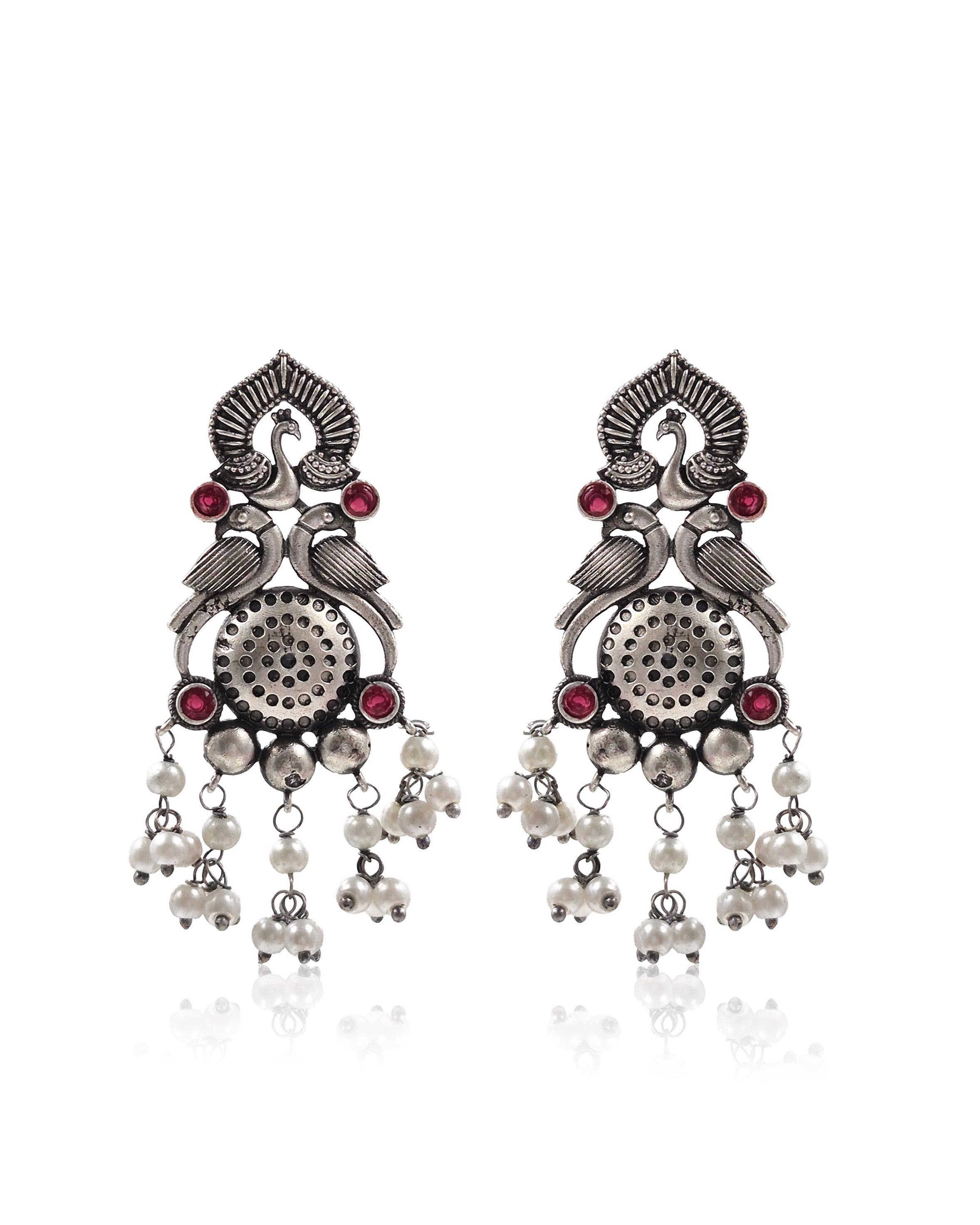 KEYA STONE DANGLER EARRINGS