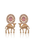 Load image into Gallery viewer, Rosegold stud Earrings