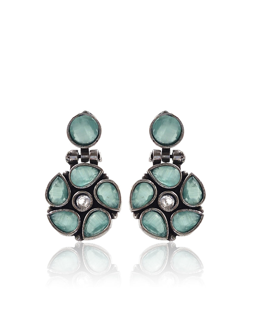 Kirti Small Stone Earrings