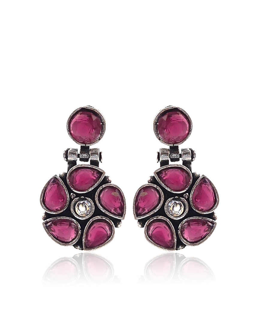 Kirti Small Stone Earrings