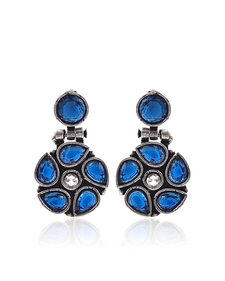 Kirti Small Stone Earrings
