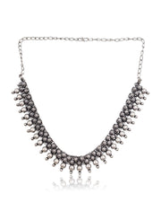 AYEZA BRASS MATERIAL SHORT NECKLACE