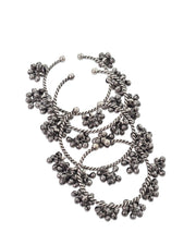 Silver Kashmiri Ghungroo Bangles