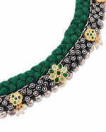 Load image into Gallery viewer, Navya Threaded Jewellery Set