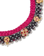 Load image into Gallery viewer, Navya Threaded Jewellery Set