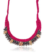 Load image into Gallery viewer, Navya Threaded Jewellery Set