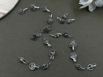 Load image into Gallery viewer, PRITI OXIDISED CLIP ON  NOSEPIN COMBO OF 20