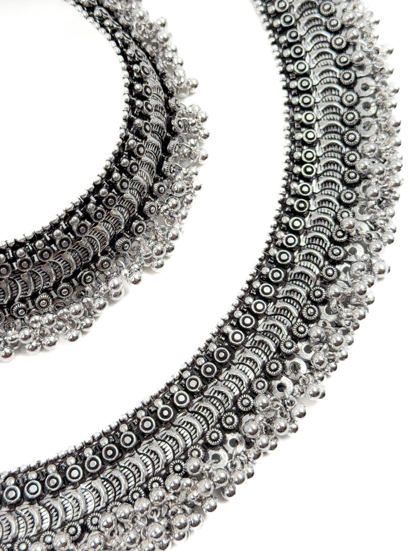 AASHIKA DESIGNER SILVER ANKLET