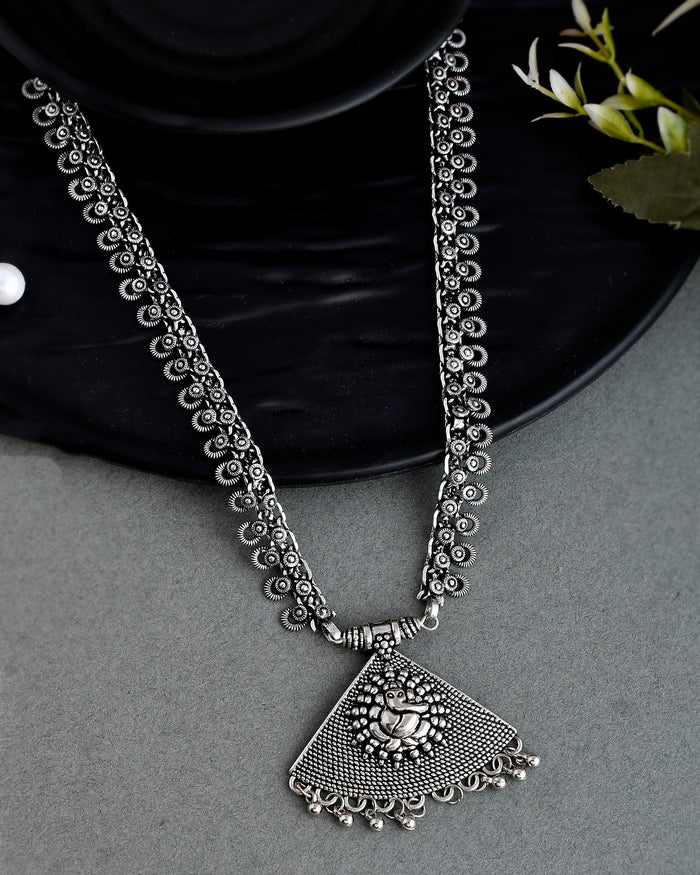 2 NECKLACE OXIDISED JEWELLERY SET COMBO