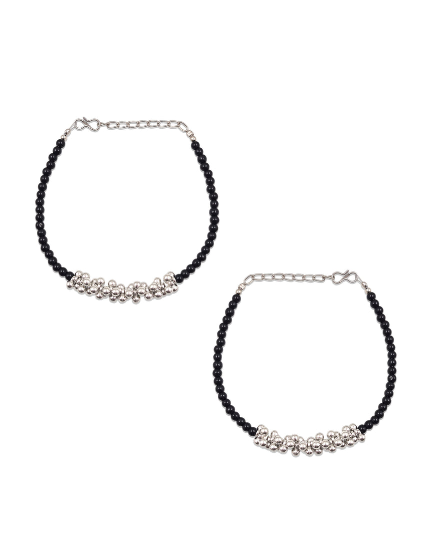 PRIYA DESIGNER SILVER ANKLET