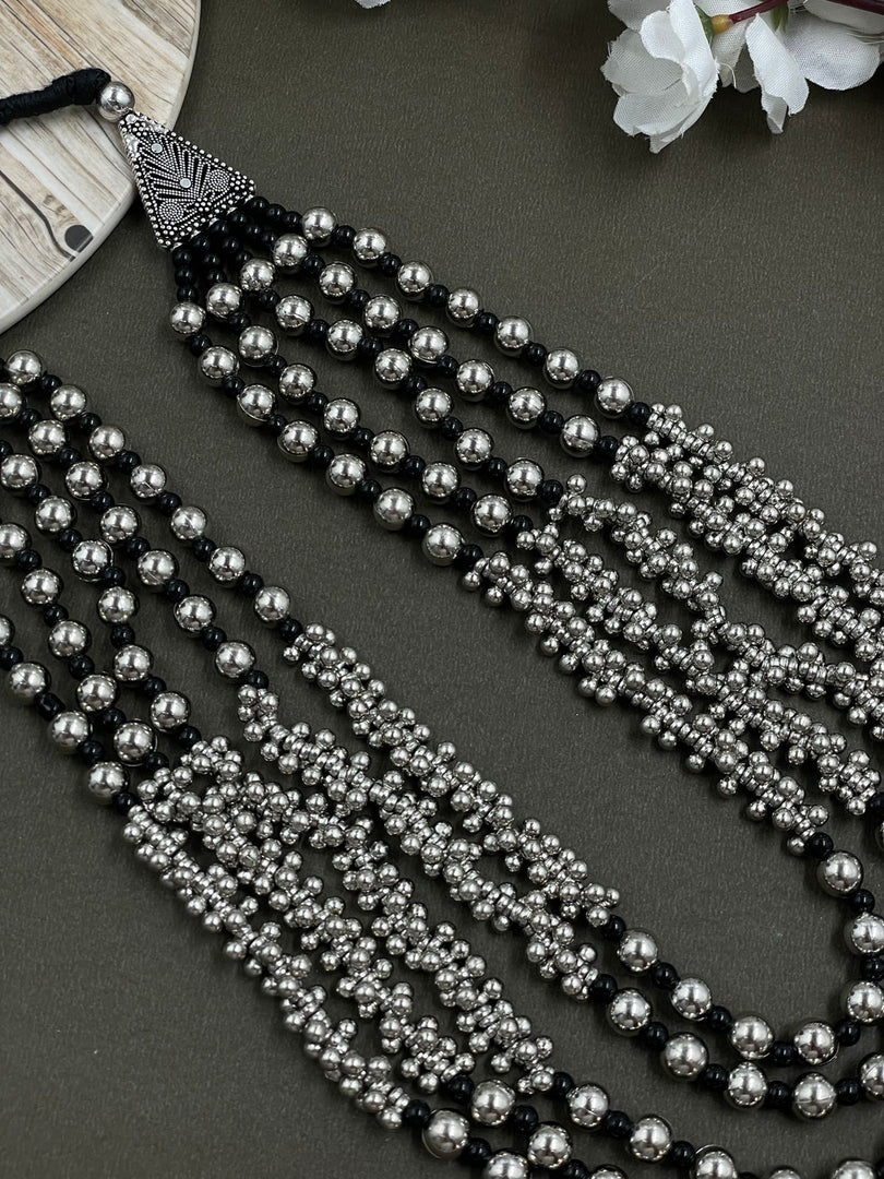 RUBINA OXIDISED JEWELLERY SET COMBO