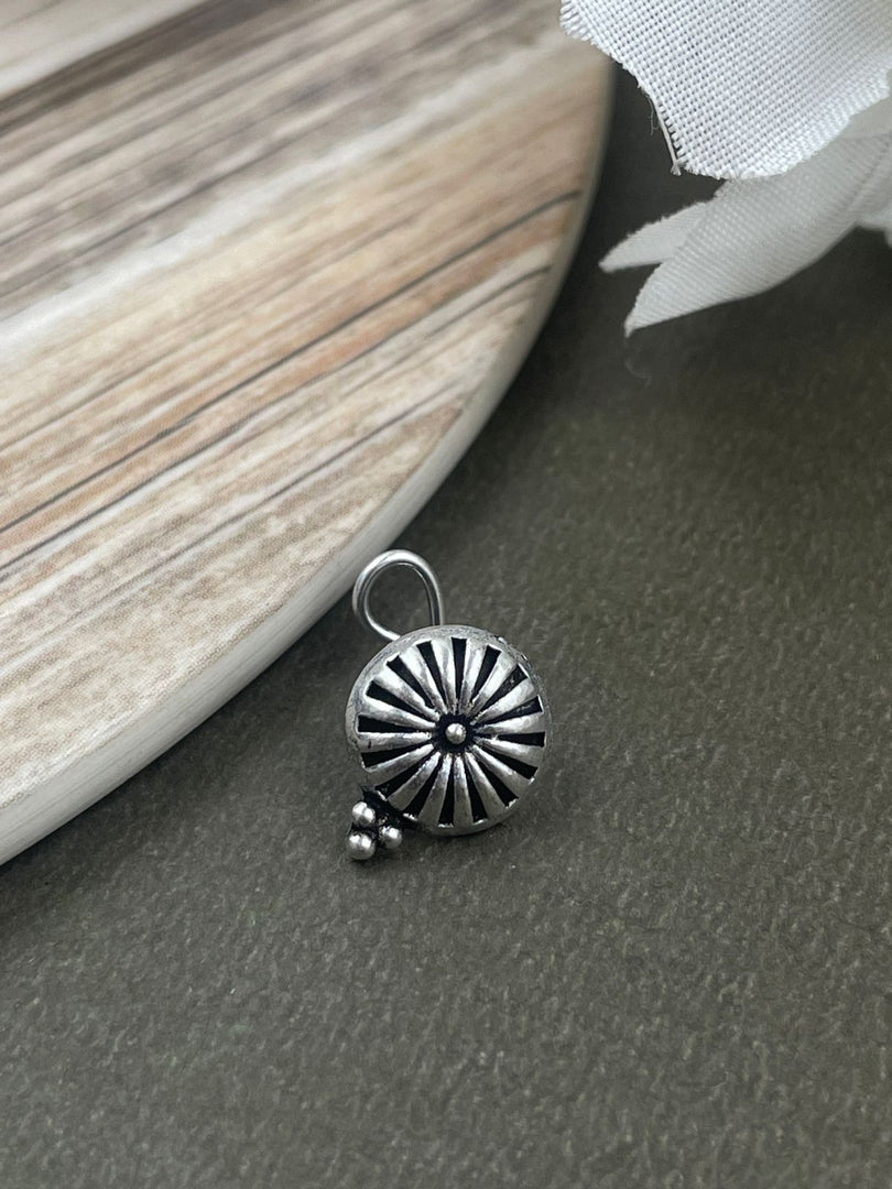 TRISHA OXIDISED PIERCING NOSEPIN COMBO OF 6