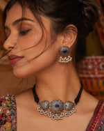 Load image into Gallery viewer, Tia Stone Necklace Set