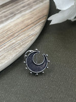 Load image into Gallery viewer, POORVA OXIDISED PIERCING NOSEPIN COMBO OF 5