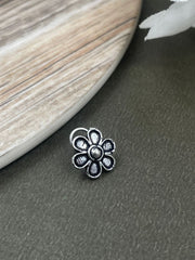 KRUPA OXIDISED PIERCING NOSEPIN COMBO OF 5