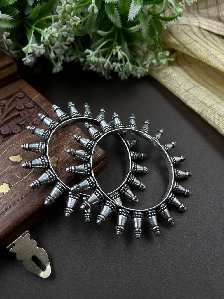 ZOYA SILVER OXIDISED JEWELLERY SET COMBO