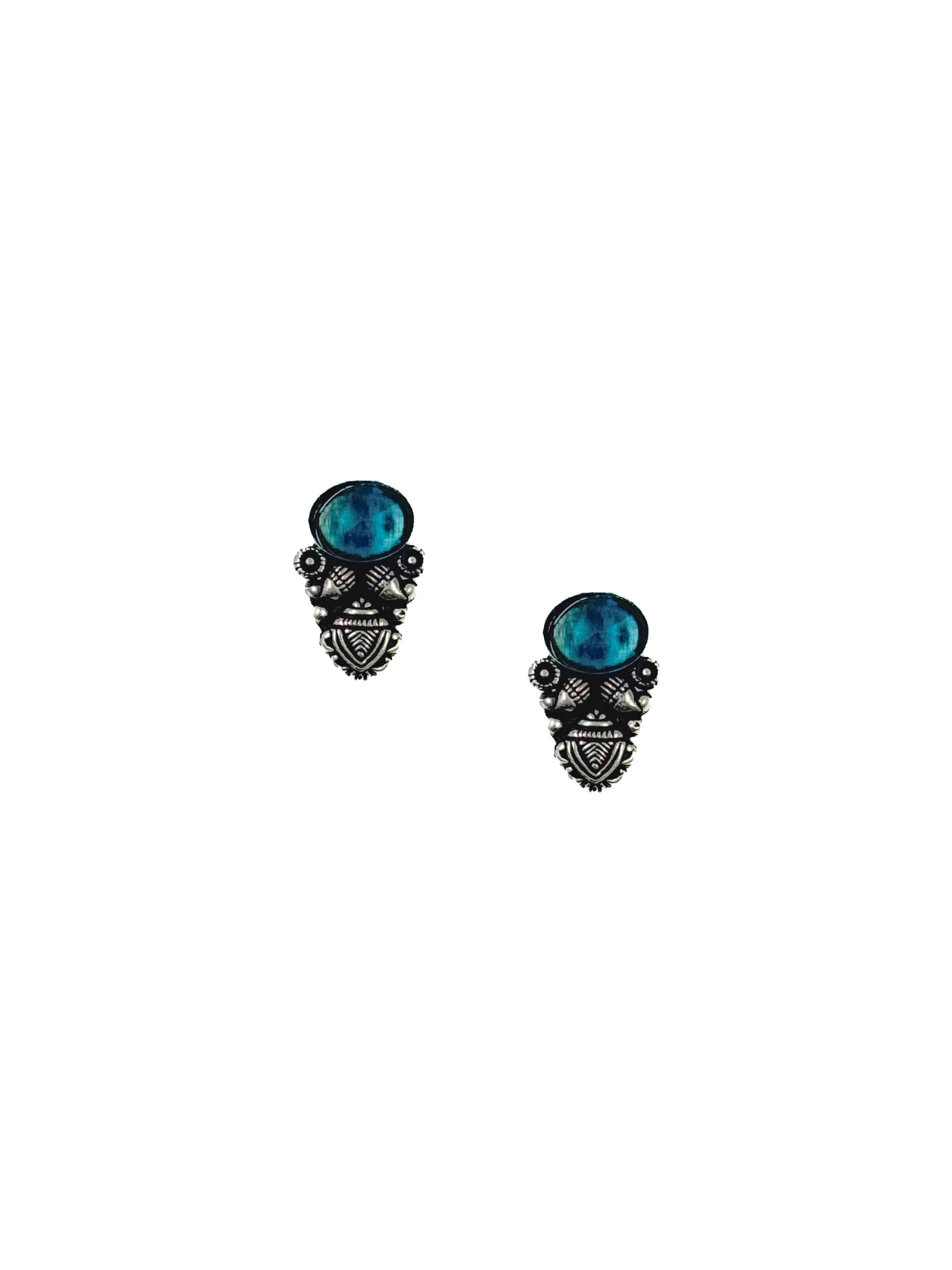 SAACHI HANDMADE STONE NECKLACE SET