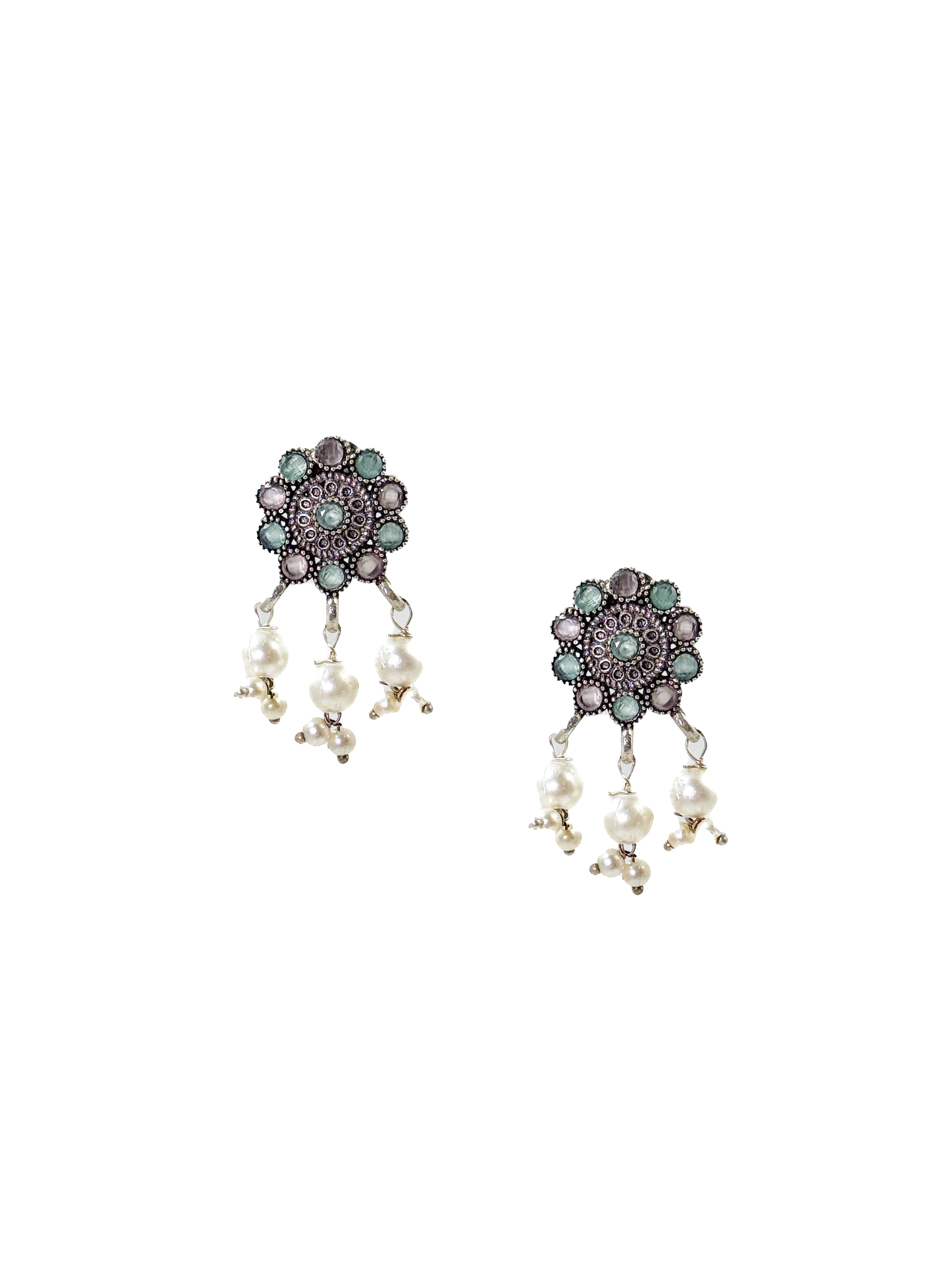 FLORANCE STONE NECKLACE SET