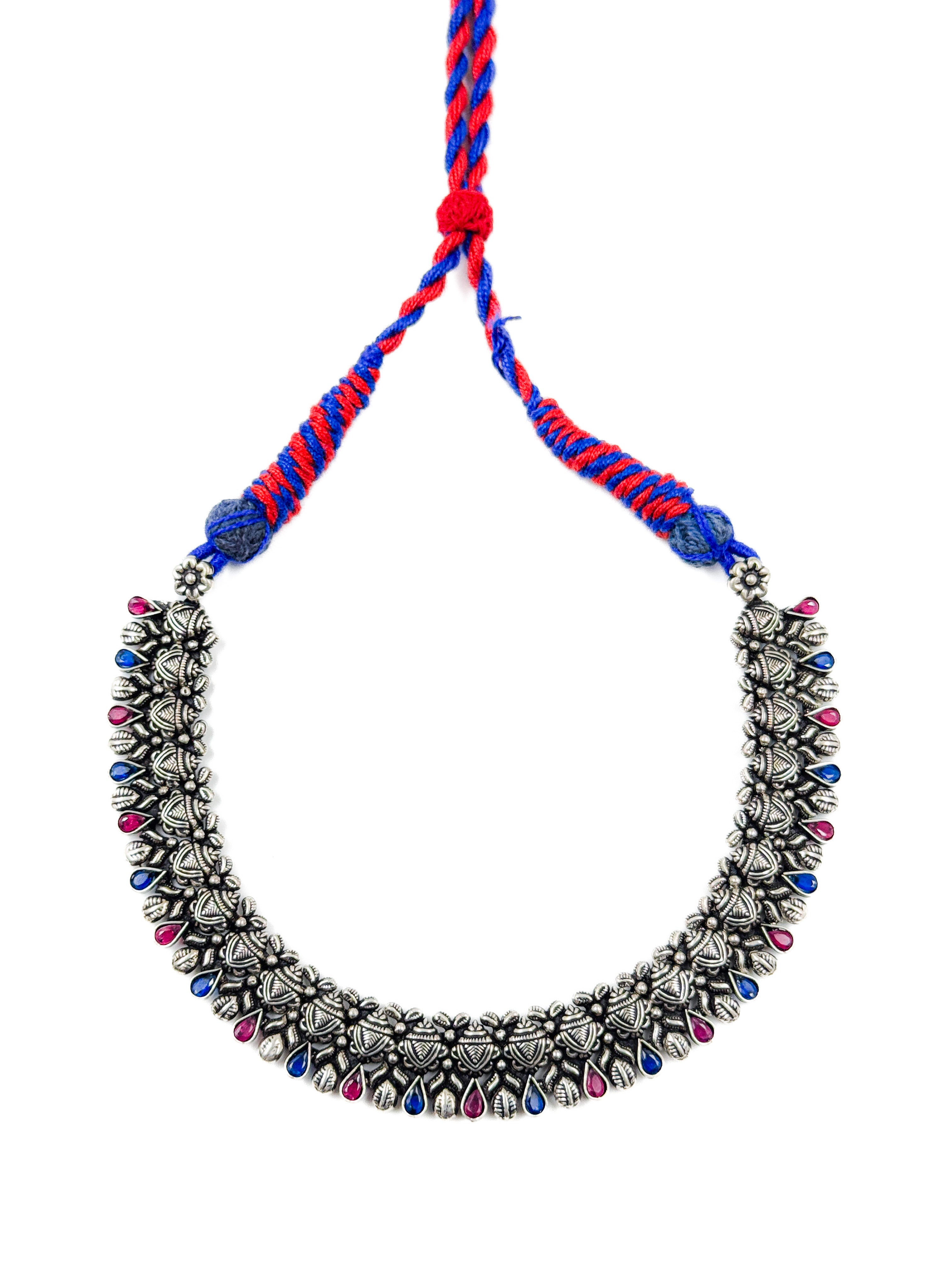 SAACHI HANDMADE STONE NECKLACE SET