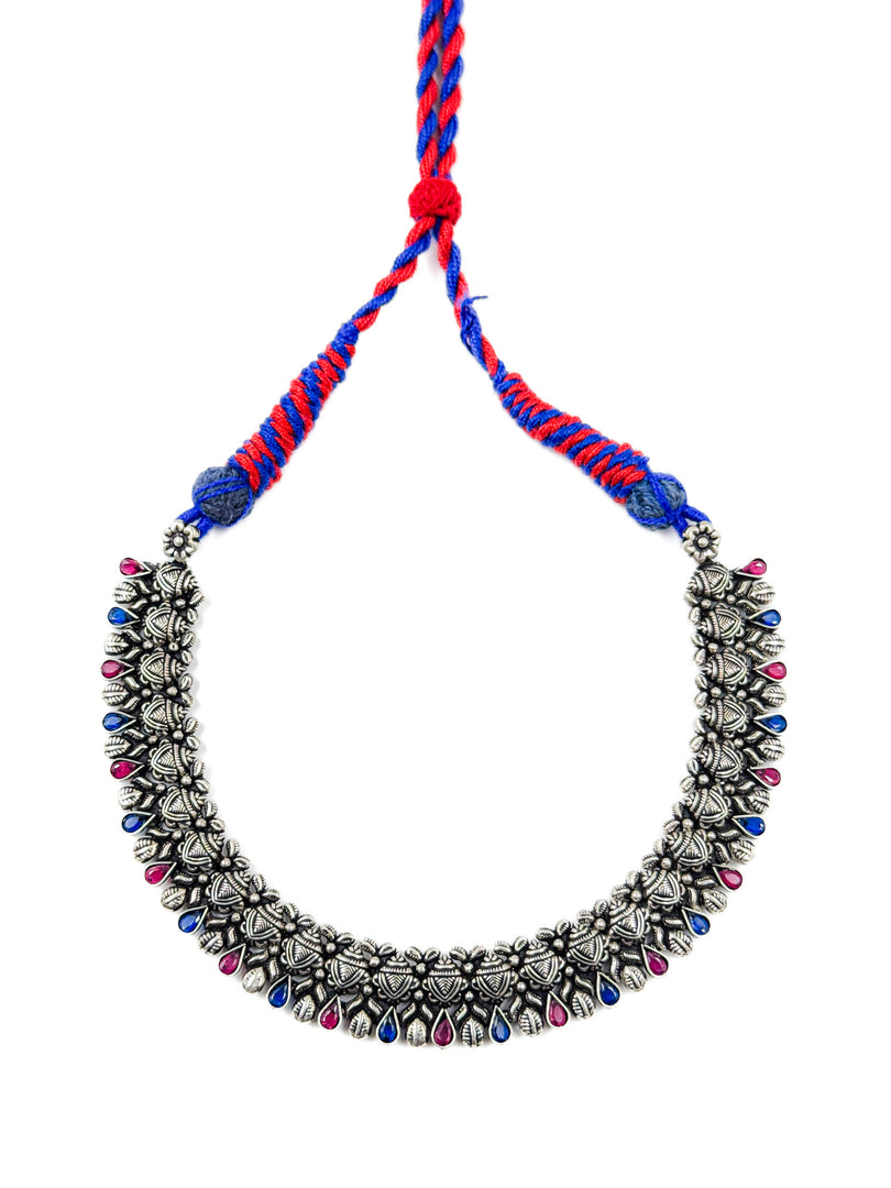 Saachi Handmade Stone Necklace Set