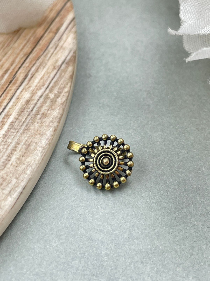 KAJAL OXIDISED CLIP ON NOSEPIN COMBO OF 5