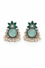 Load image into Gallery viewer, Krisha Stud Stone Earrings