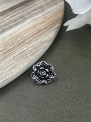 HARINEE OXIDISED PIERCING NOSEPIN COMBO OF 5