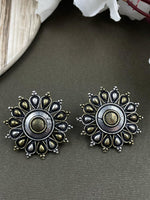 Load image into Gallery viewer, ROHINI 3 LINE DUAL TONE MALA PENDANT JEWELLERY SET COMBO