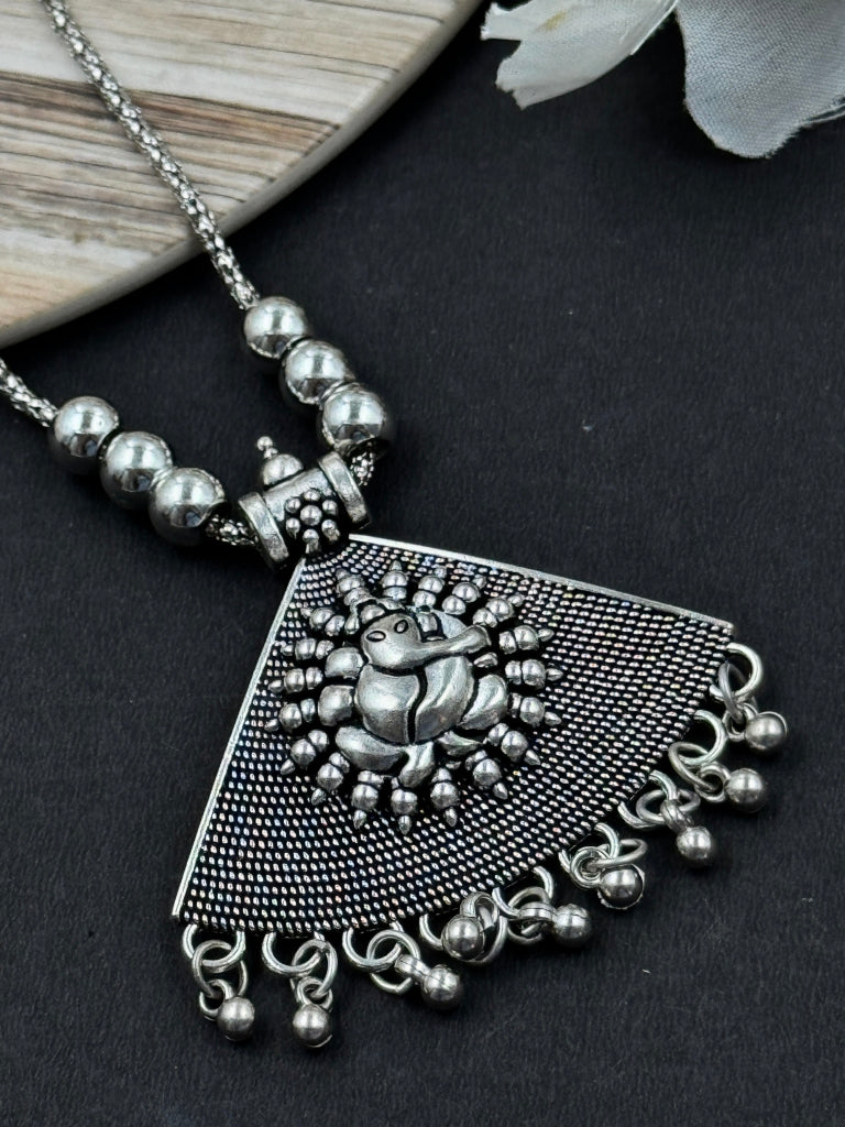 2 NECKLACE OXIDISED JEWELLERY SET COMBO
