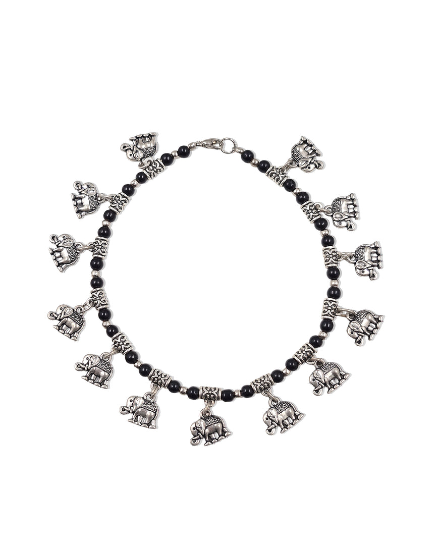 AADHYA DESIGNER SILVER ANKLET