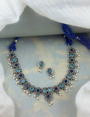 Reha Stone Necklace Set