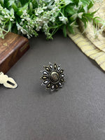 Load image into Gallery viewer, ROHINI 3 LINE DUAL TONE MALA PENDANT JEWELLERY SET COMBO