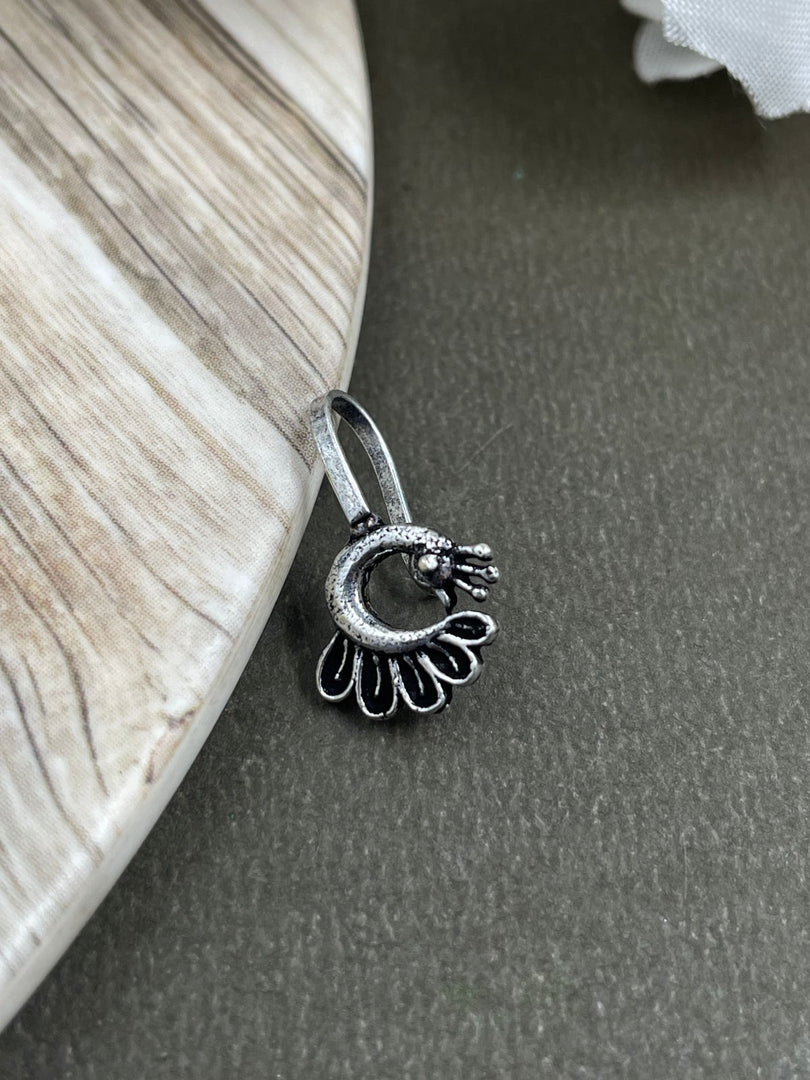 AARVI OXIDISED CLIP ON NOSEPIN COMBO OF 6